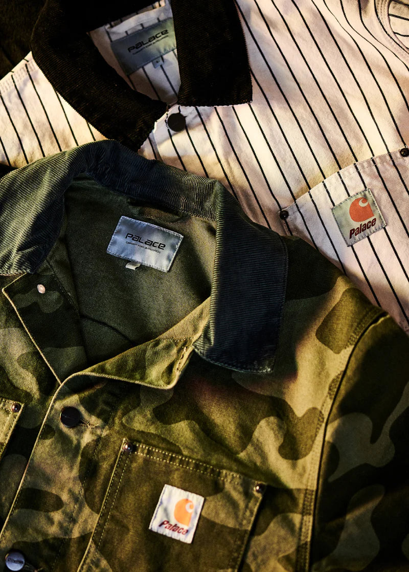 ジャケット・アウター PALACE CARHARTT WIP MICHIGAN COAT CAMO Carhartt WIP x APC Michigan Coat Jacket Chore Heritage Size