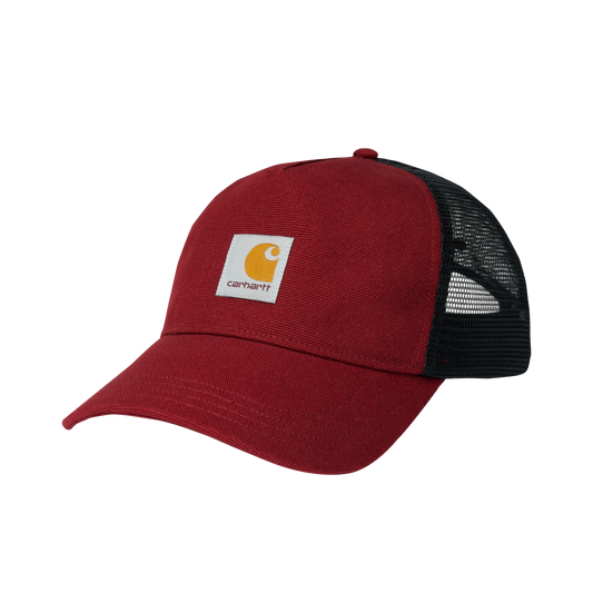 Square Label Trucker Cap