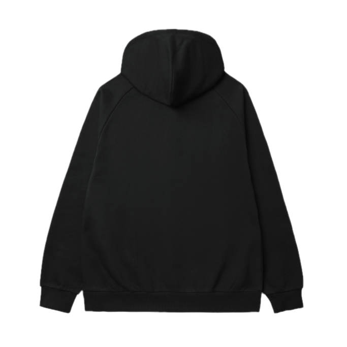 Hooded Square Label Jacket