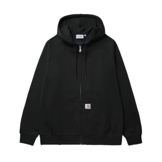 Hooded Square Label Jacket