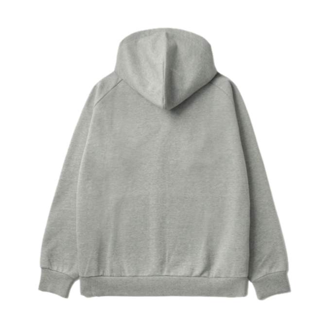 Hooded Square Label Jacket