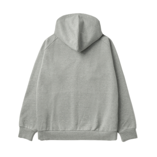 Hooded Square Label Jacket