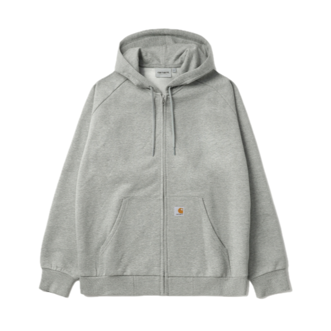 Hooded Square Label Jacket