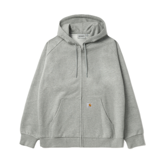 Hooded Square Label Jacket