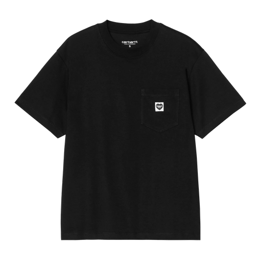 W' S/S Pocket Small Heart T-Shirt