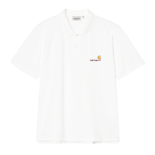 S/S American Script Polo