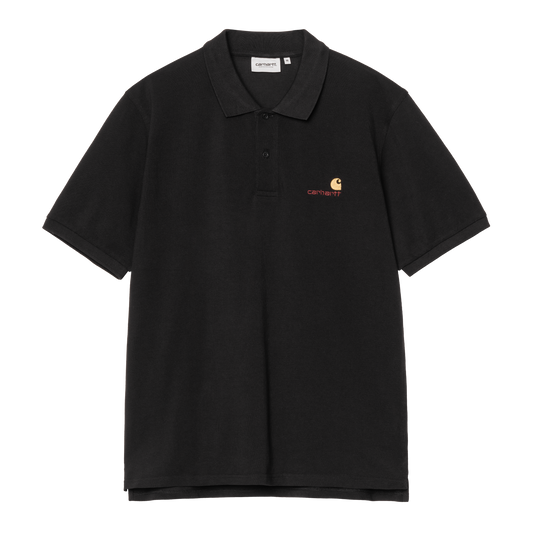 S/S American Script Polo