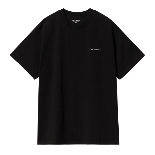 S/S Script Embroidery T-Shirt