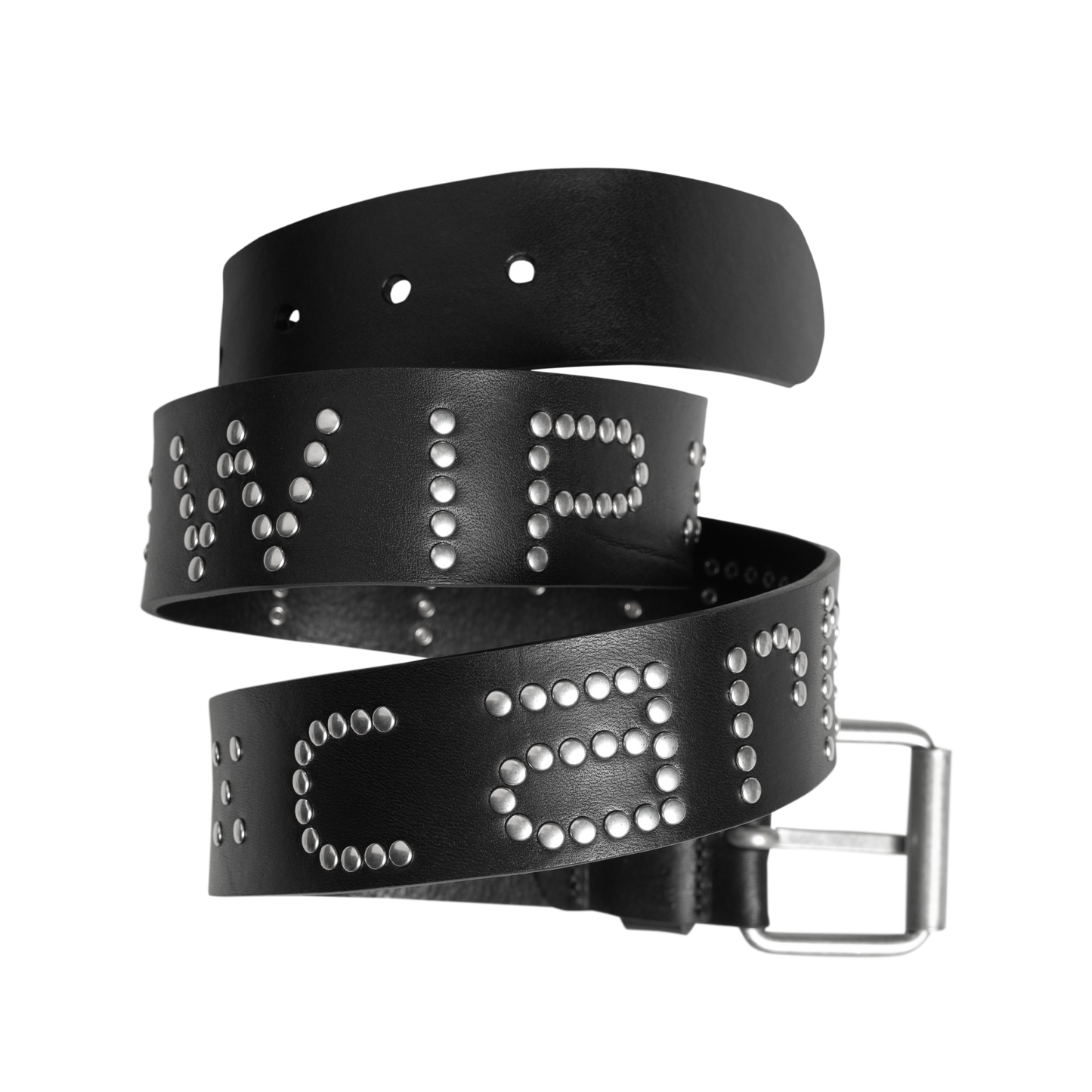 Script Studs Belt