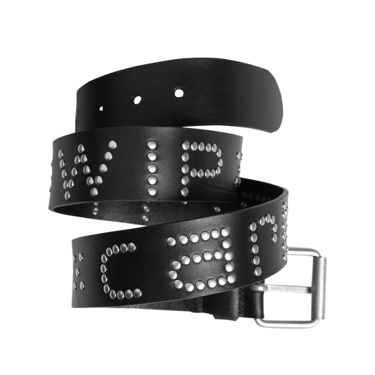 Script Studs Belt