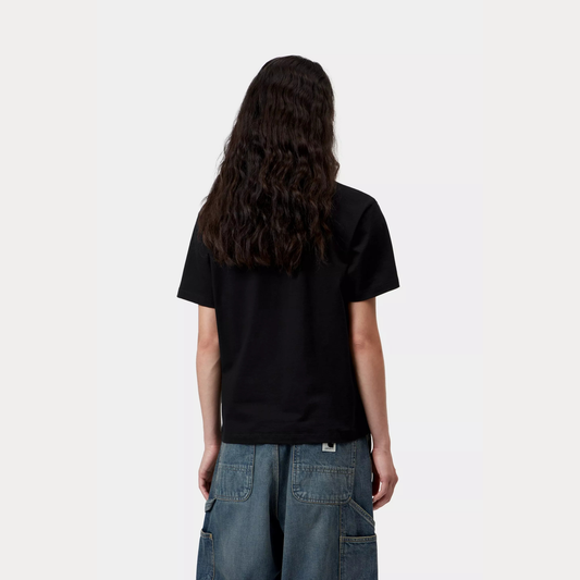 W' S/S Pocket Small Heart T-Shirt