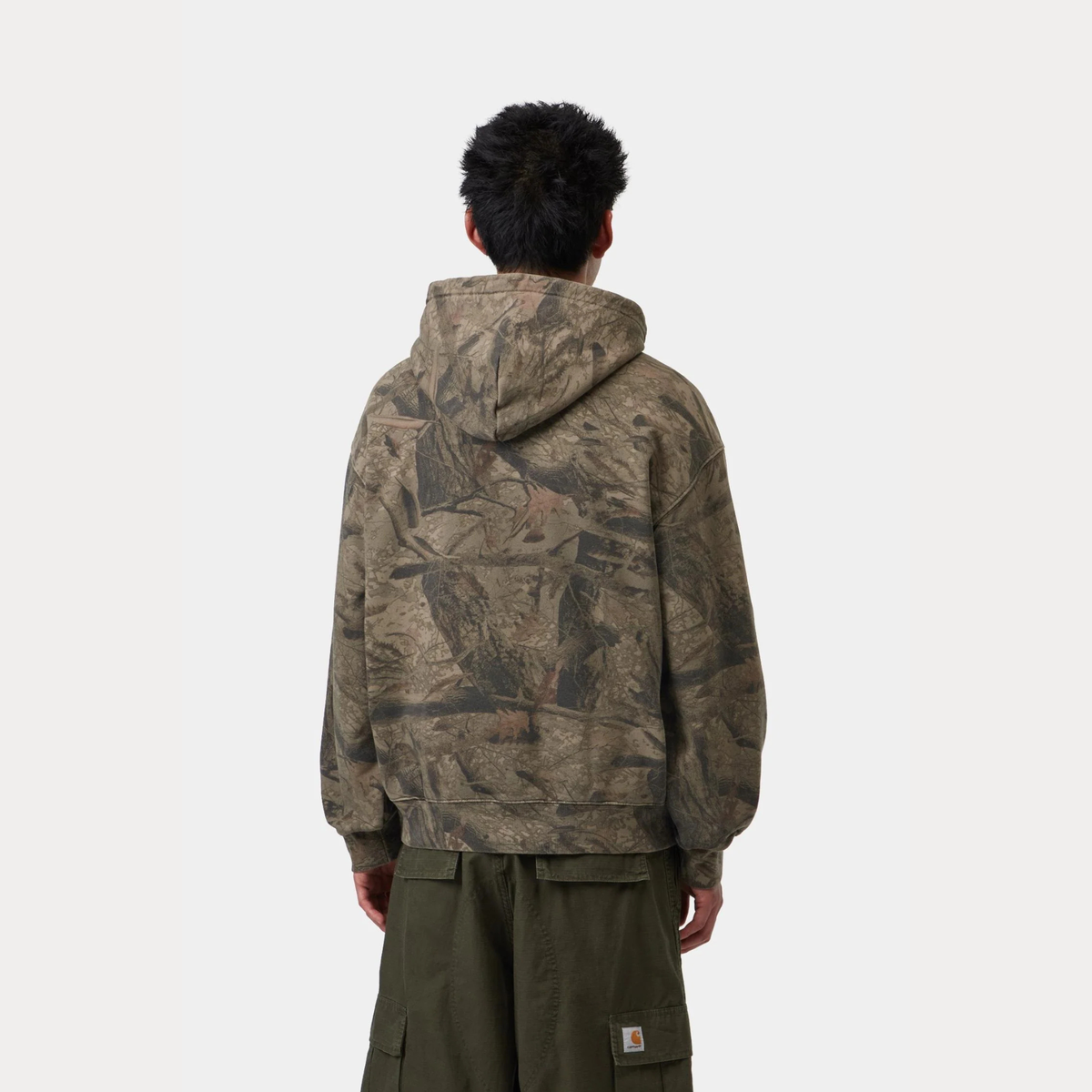 Hooded Feather Tree Sweat