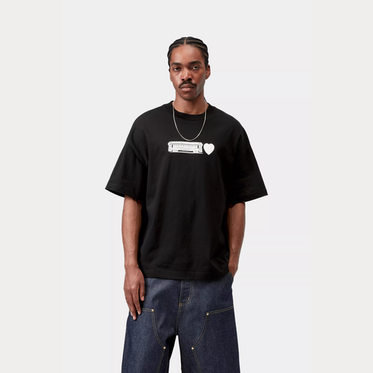 S/S Deconstructed Label T-Shirt