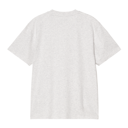 W' S/S Script Embroidery T-Shirt