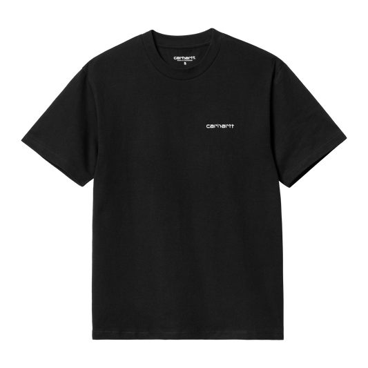 W' S/S Script Embroidery T-Shirt