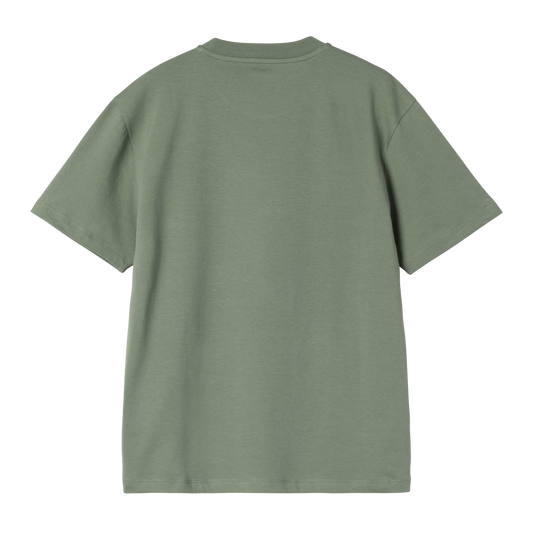 W' S/S Script Embroidery T-Shirt