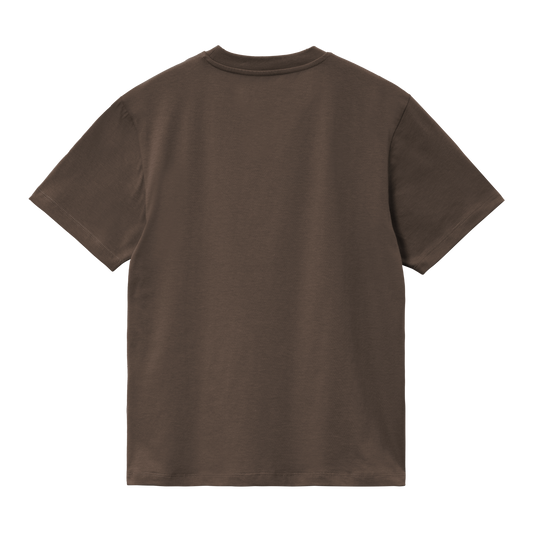 W' S/S Script Embroidery T-Shirt