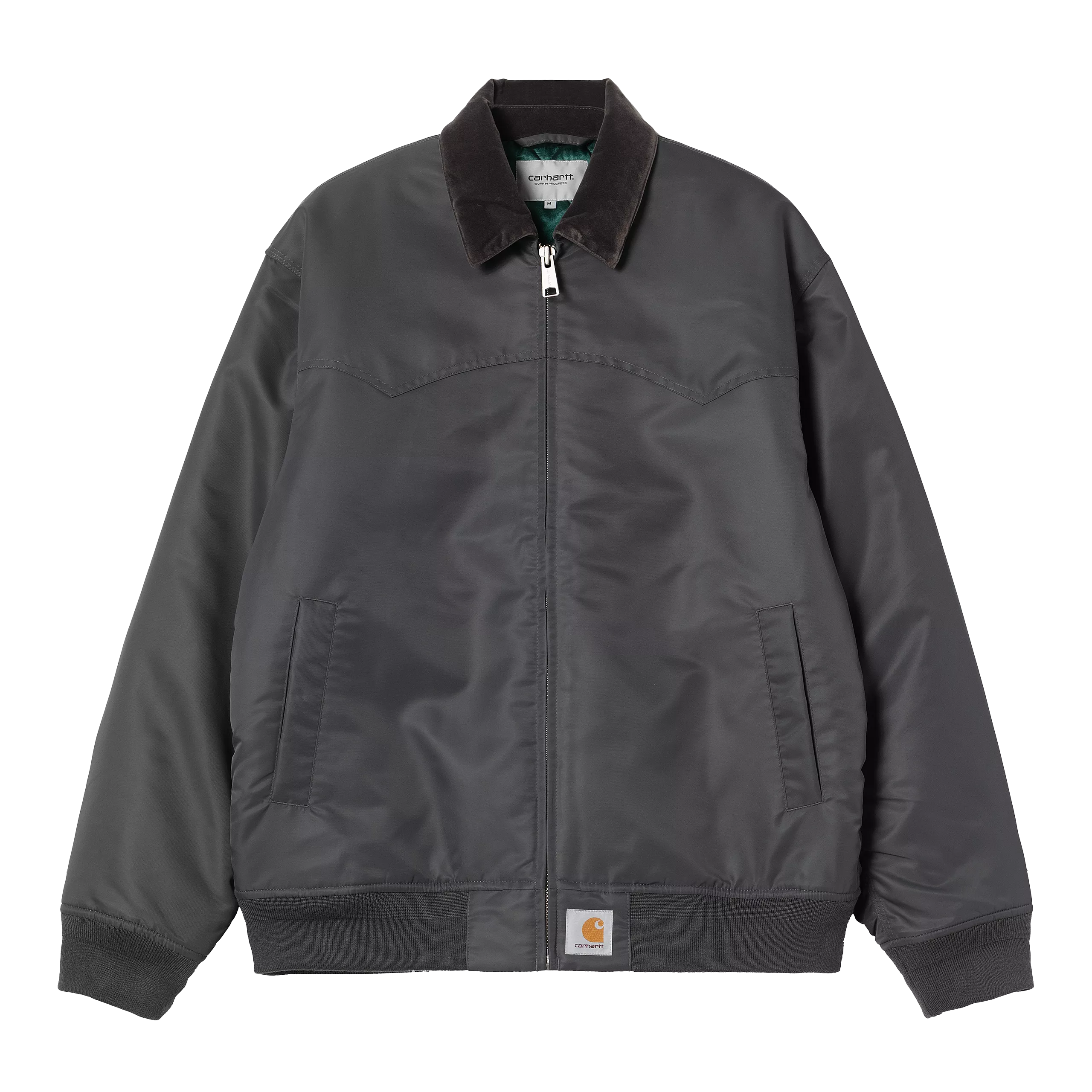 ジャケット・アウター Carhartt SANTA FE ALUMNI JACKET Graphite Santa Fe Alumni Jacket - Carhartt WIP Singapore