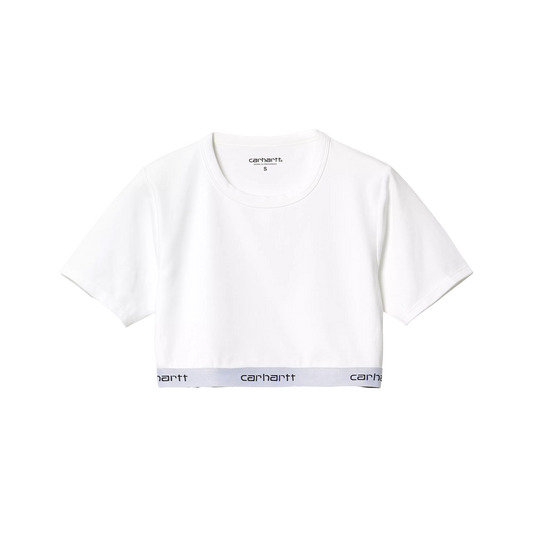 W' Script Crop Top