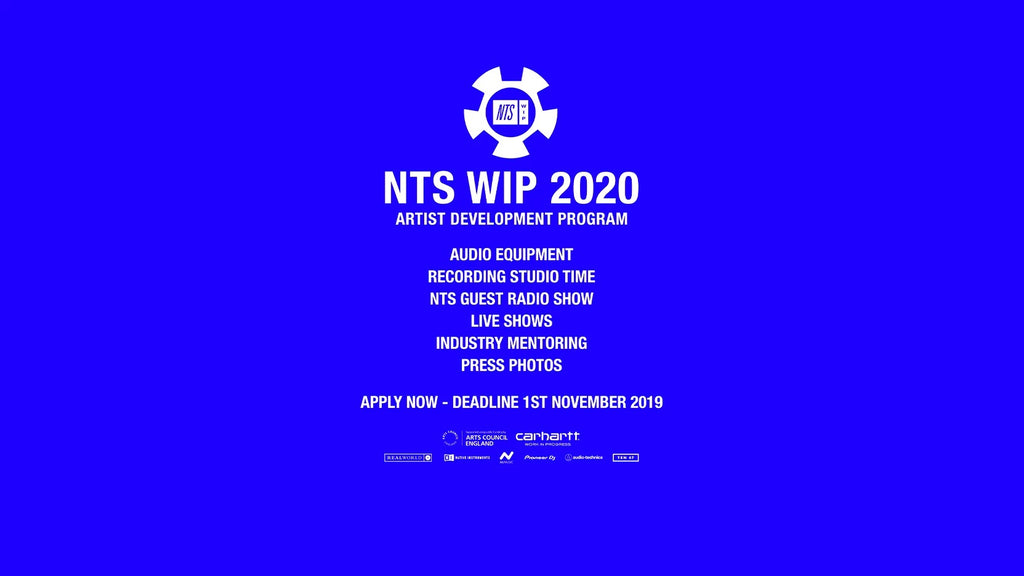 NTS Work In Progress Artist Development Program 2020