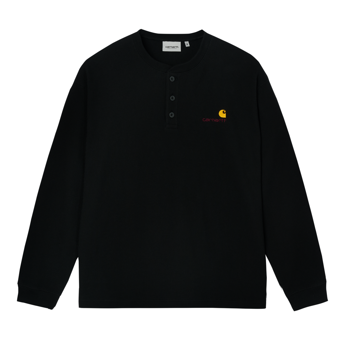 L/S Waffle Henley T-Shirt