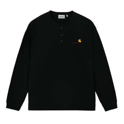 L/S Waffle Henley T-Shirt
