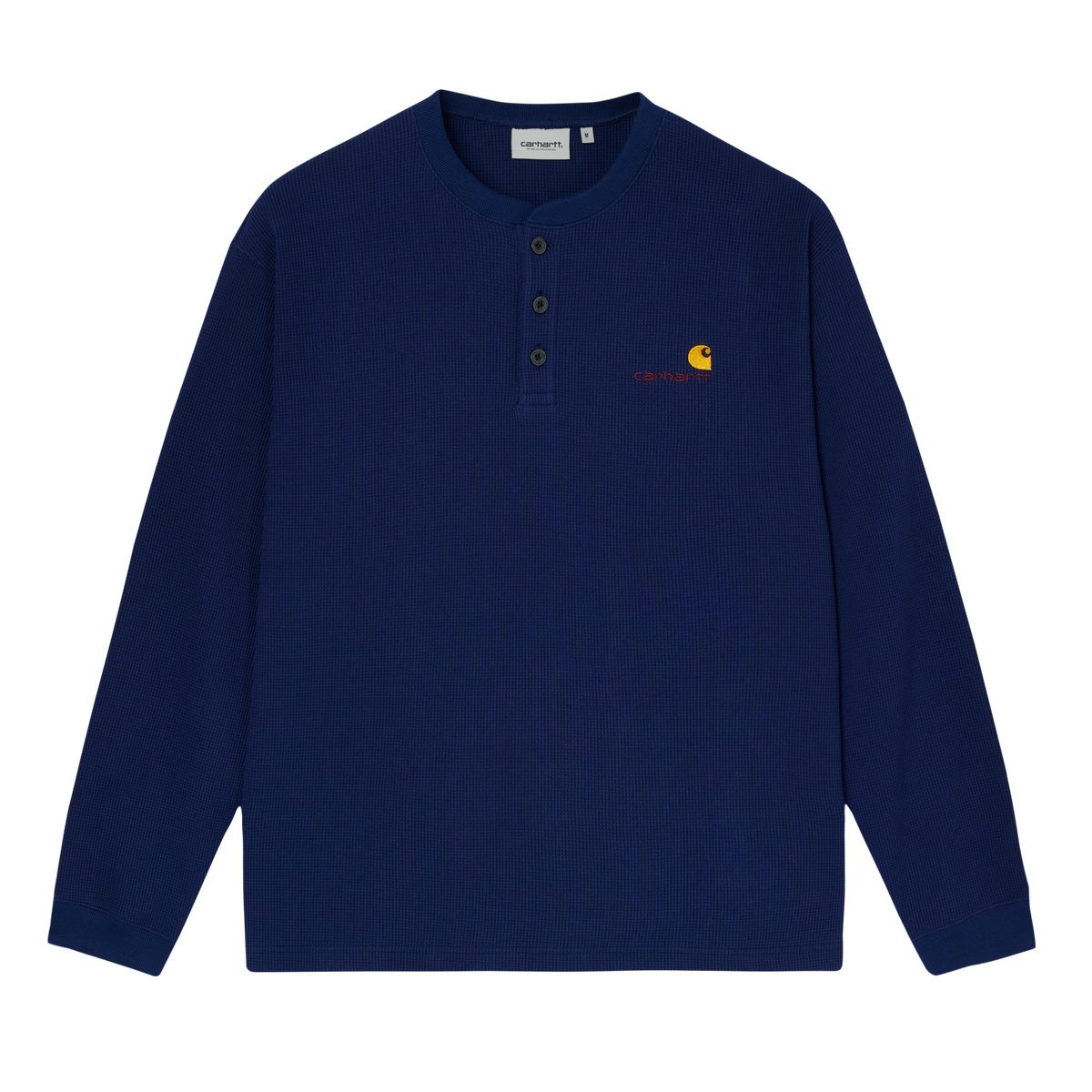 L/S Waffle Henley T-Shirt