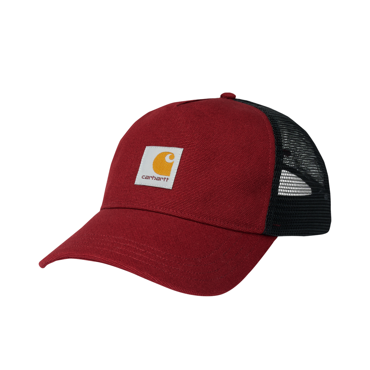 Square Label Trucker Cap