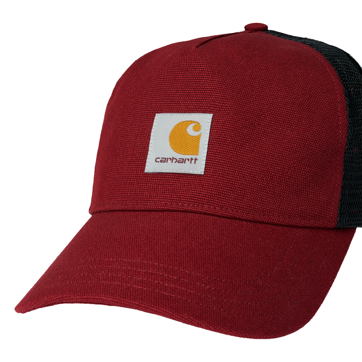Square Label Trucker Cap