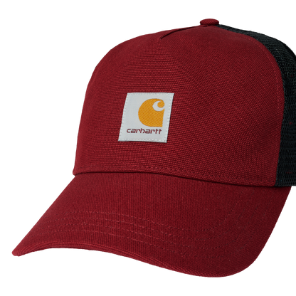 Square Label Trucker Cap