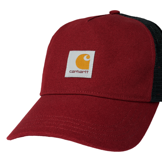 Square Label Trucker Cap