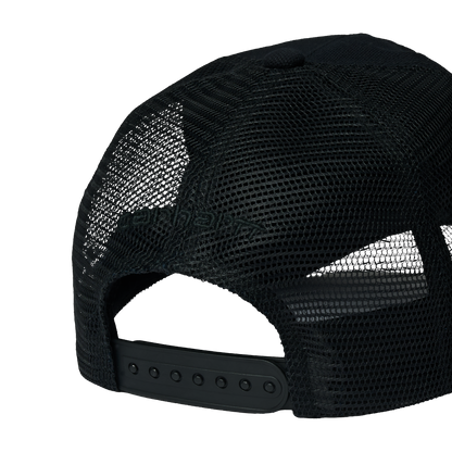 Square Label Trucker Cap