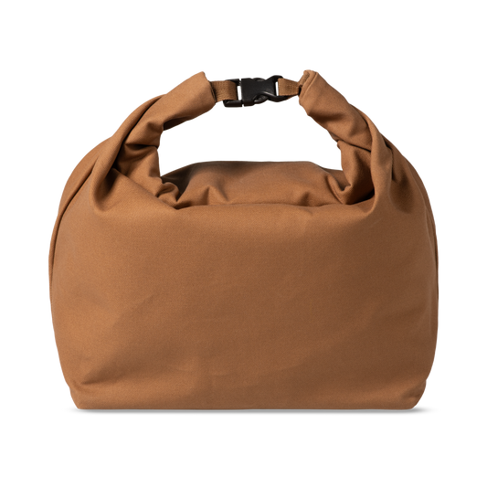 Canvas Roll-Up Insulated Bag