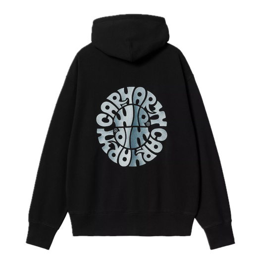 Hooded Jazzy Sweat Jacket