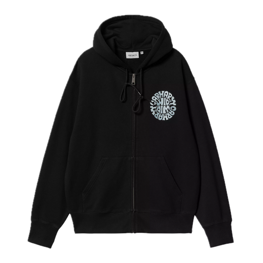 Hooded Jazzy Sweat Jacket