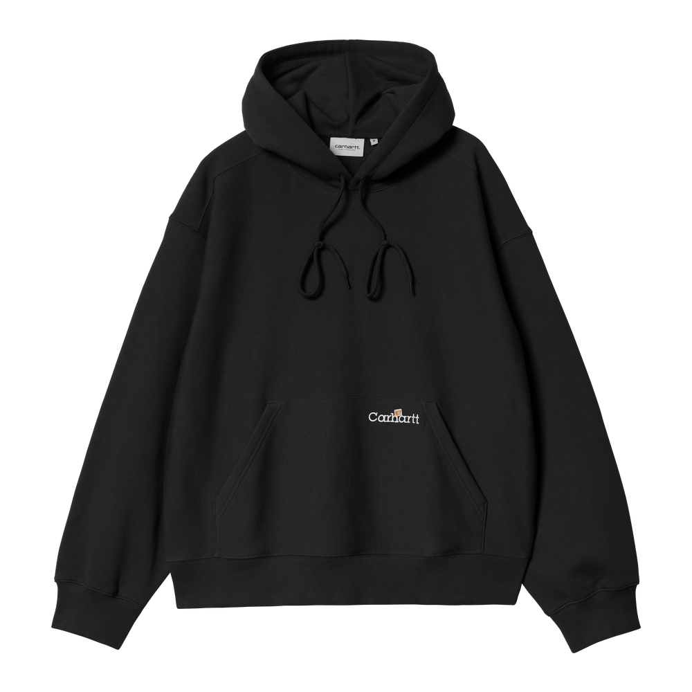 Hooded Label Script Sweat