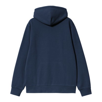 Hooded Script Embroidery Sweat