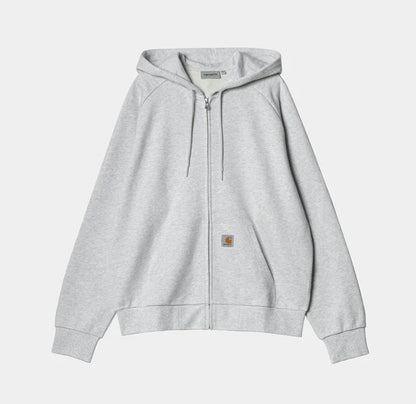 Hooded Square Label Jacket