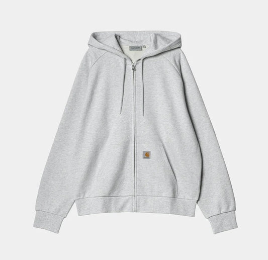 Hooded Square Label Jacket