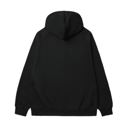 Hooded Square Label Jacket