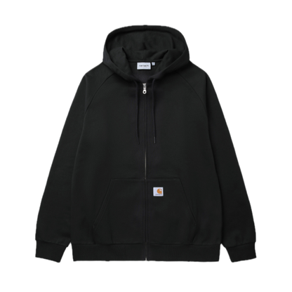 Hooded Square Label Jacket