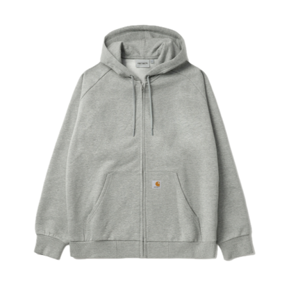 Hooded Square Label Jacket