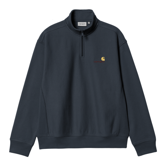 Half Zip American Script Sweat