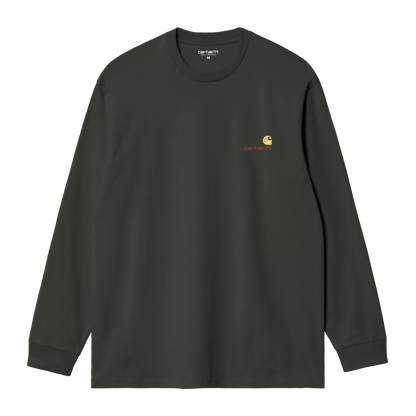 L/S American Script T-Shirt