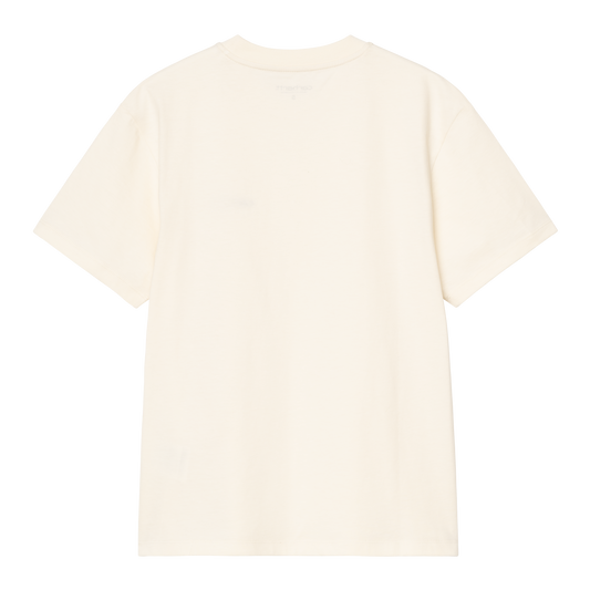 W' S/S Script Embroidery T-Shirt