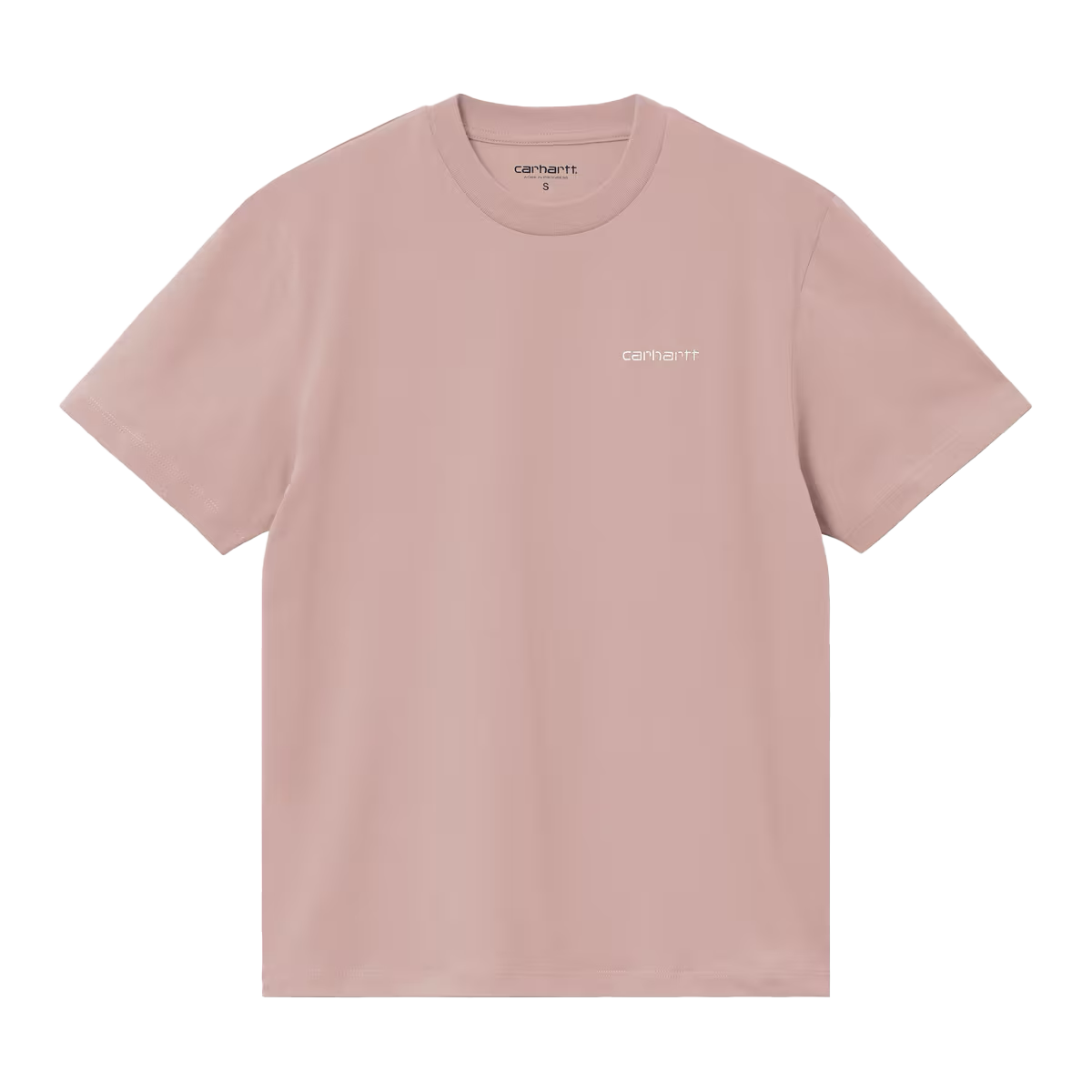 W' S/S Script Embroidery T-Shirt