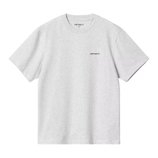 W' S/S Script Embroidery T-Shirt