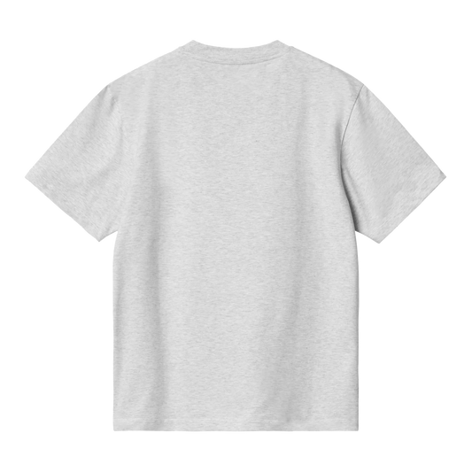 W' S/S Script Embroidery T-Shirt