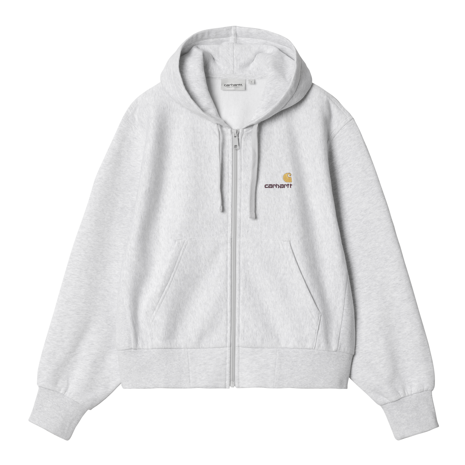 W' Hooded American Script Jacket - Carhartt WIP Singapore