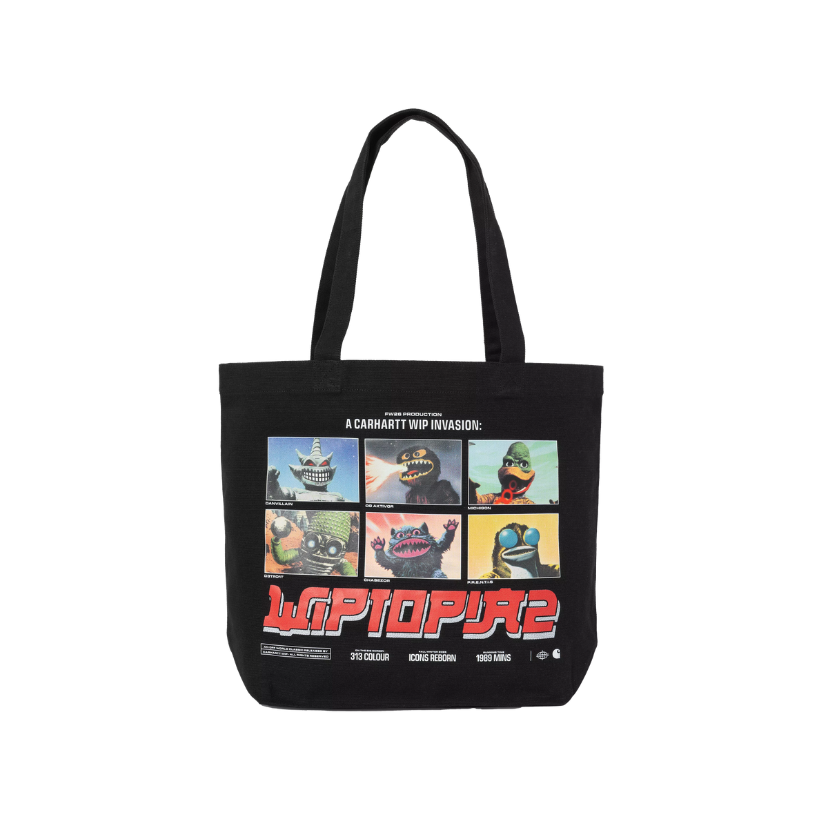 Canvas Graphic Tote
